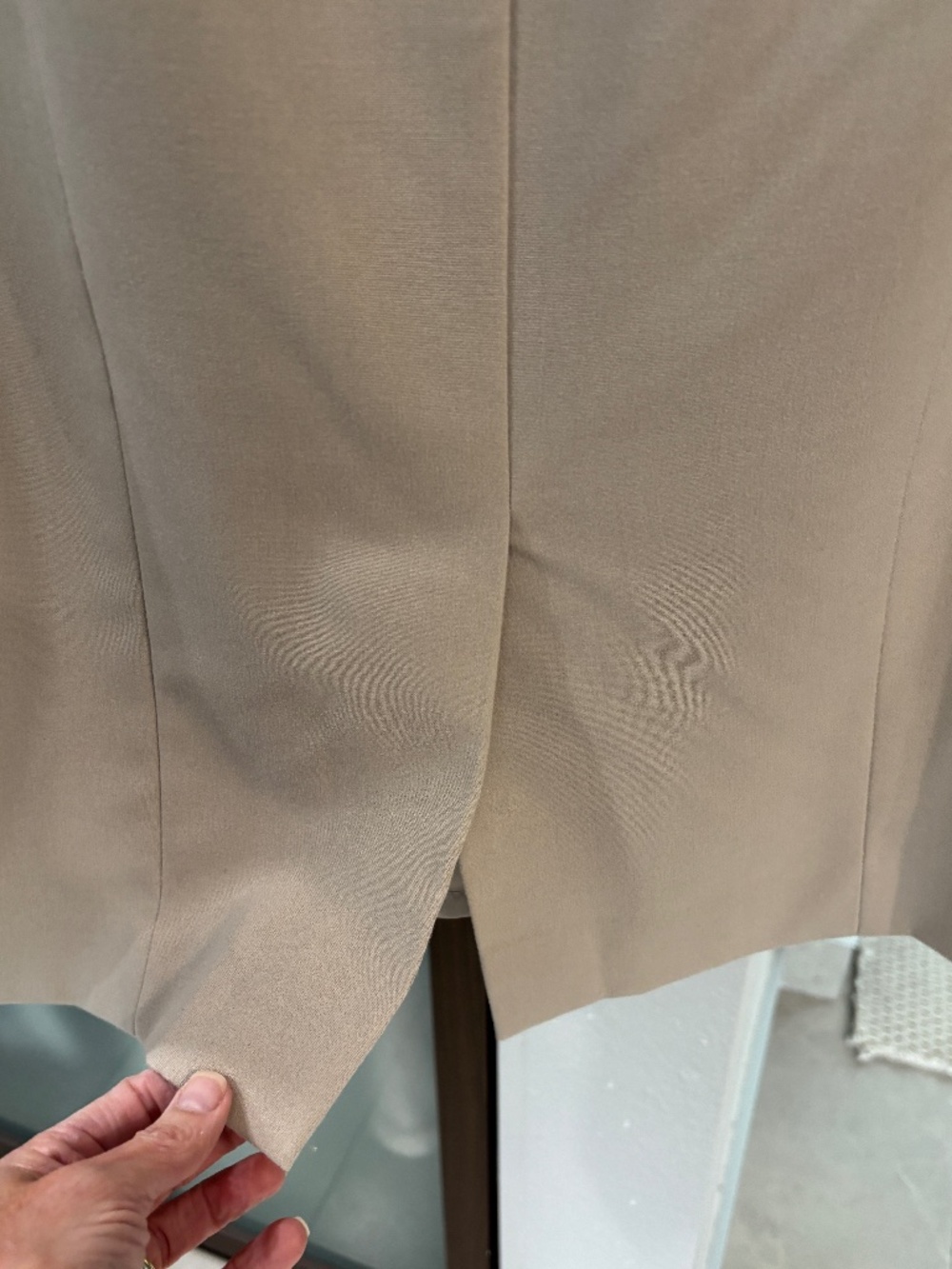 Calvin Klein Pencil Skirt -Beige/Cream Size 2 - Picture 7 of 9